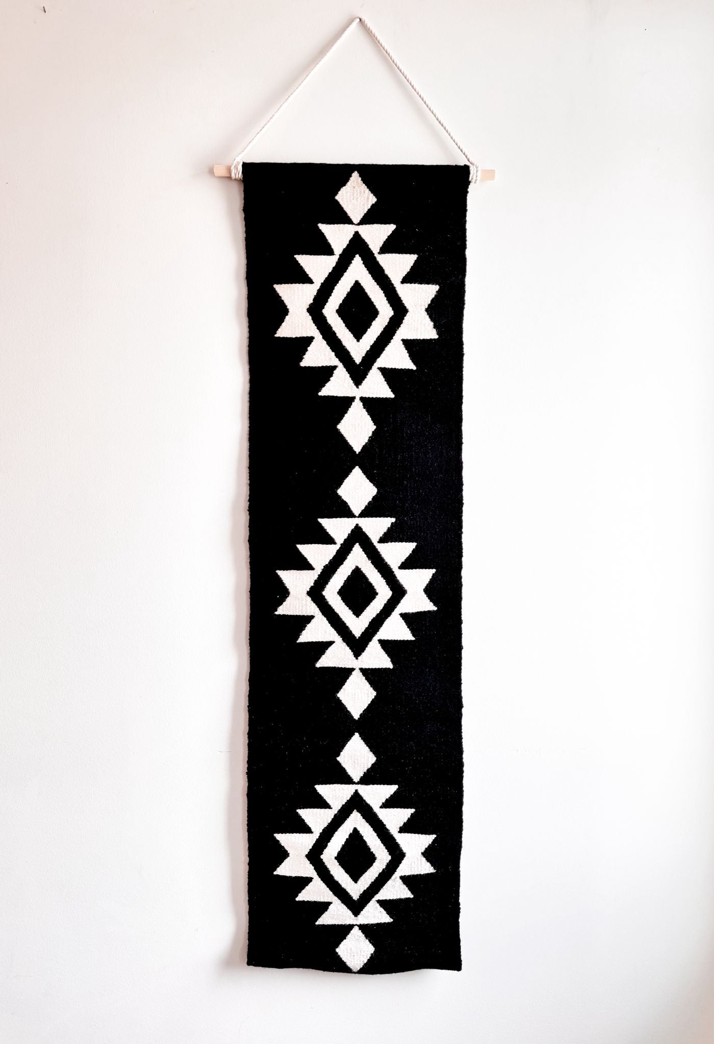 Black Bella Handwoven Wall Hanging