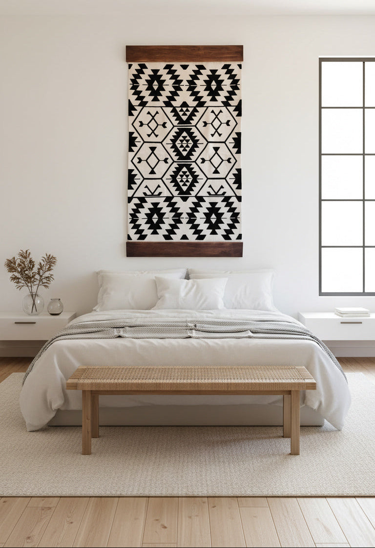 Black Western Wall Hanging