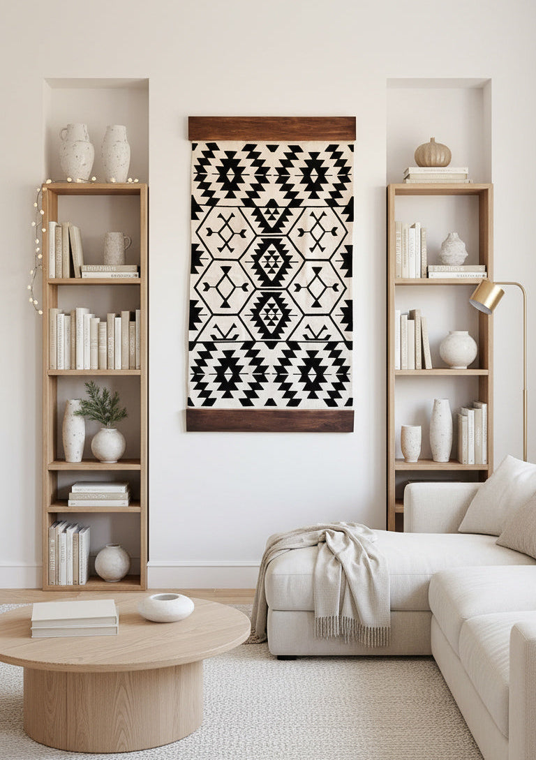 Black Western Wall Hanging