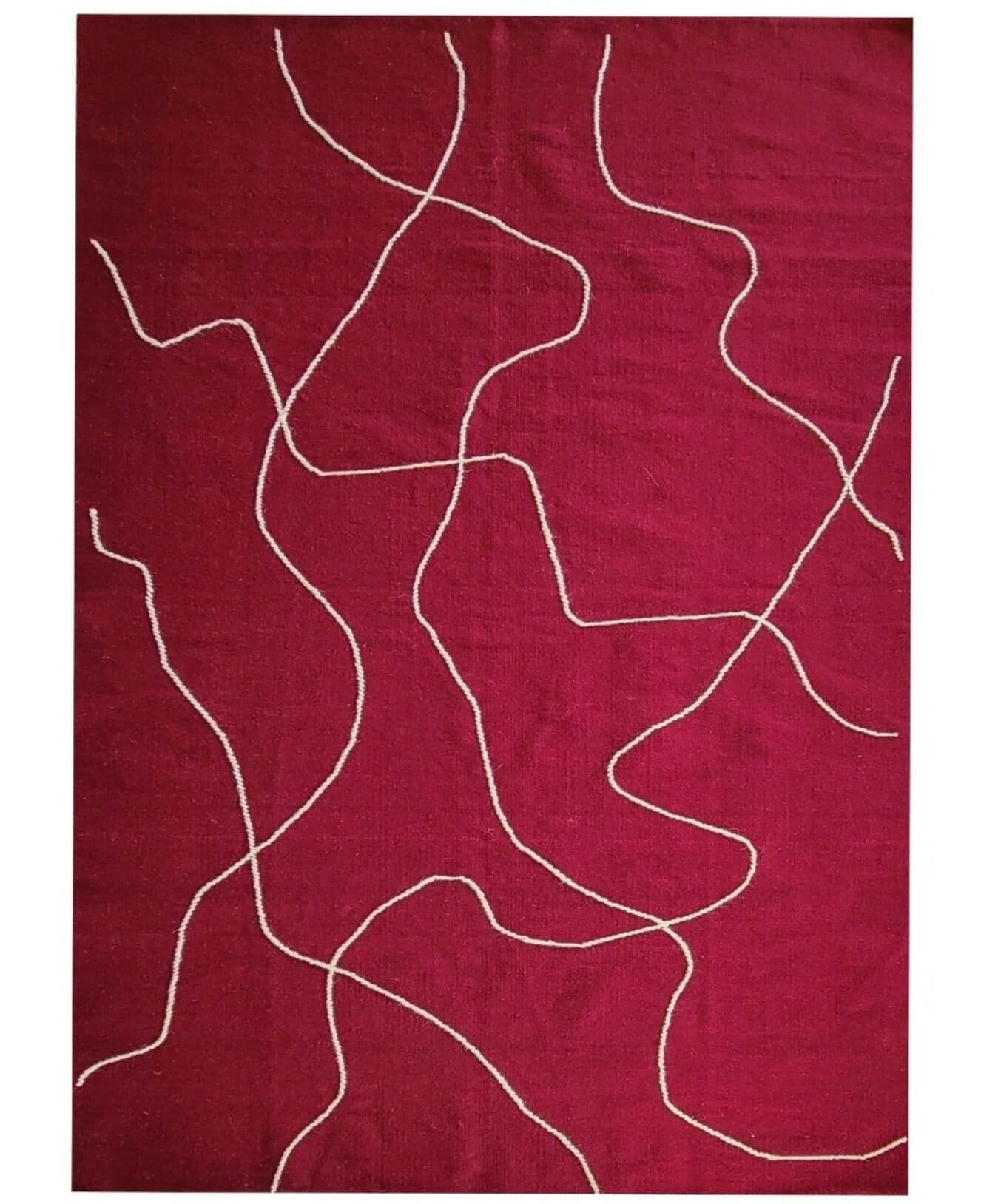 Burgundy Rug