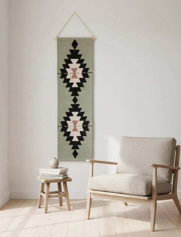 Green Arizona Sage Wall Hanging