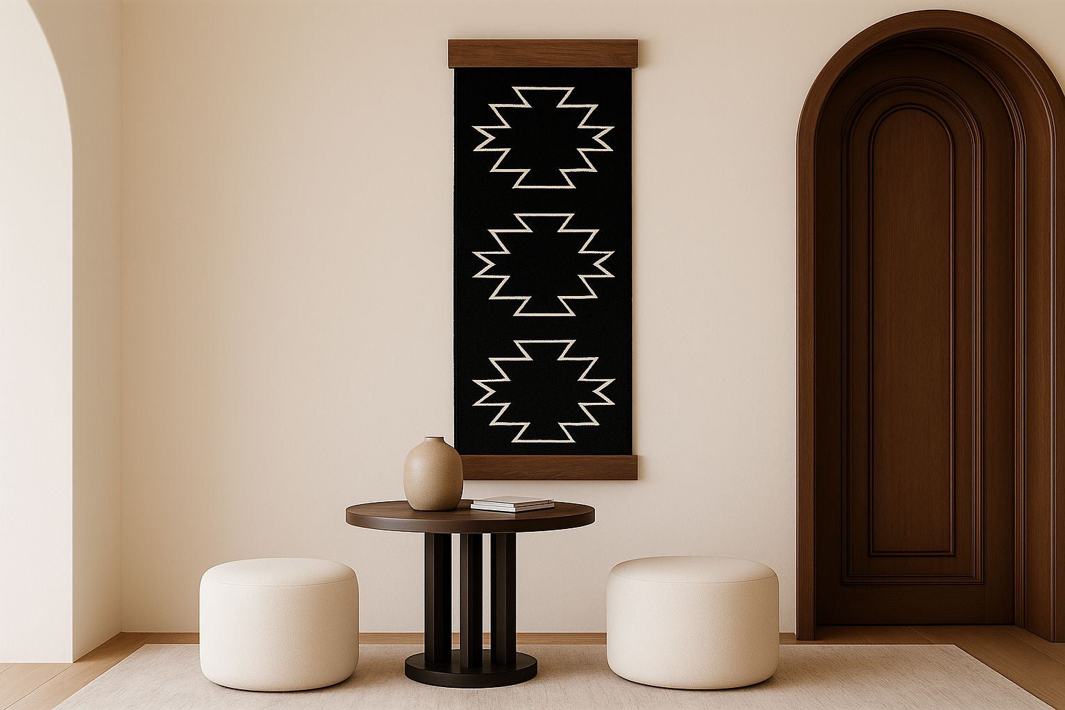 Cleo Black Wall Hanging