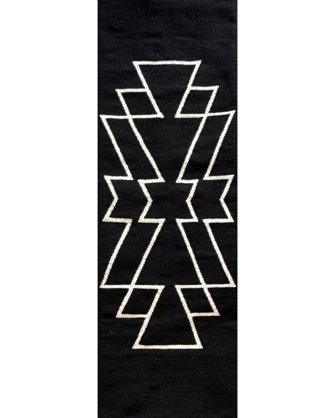 Black Runner Rug
