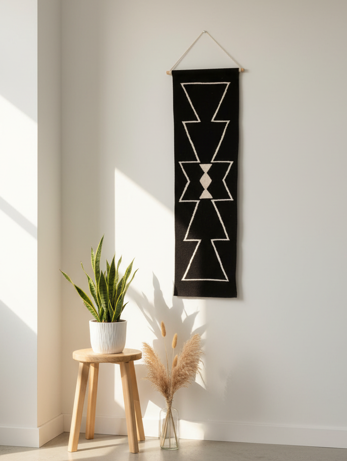 Black Mut Wall Hanging