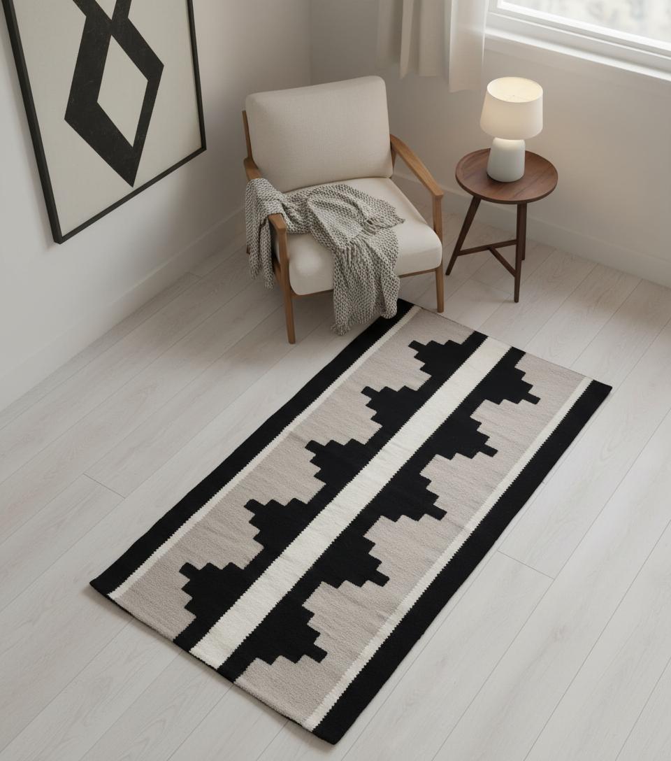Nala Handwoven Wool Kilim Rug