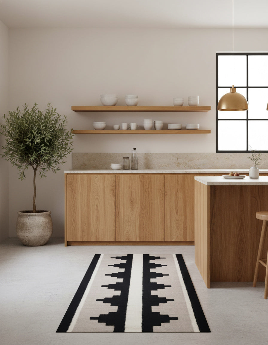 Nala Handwoven Wool Kilim Rug