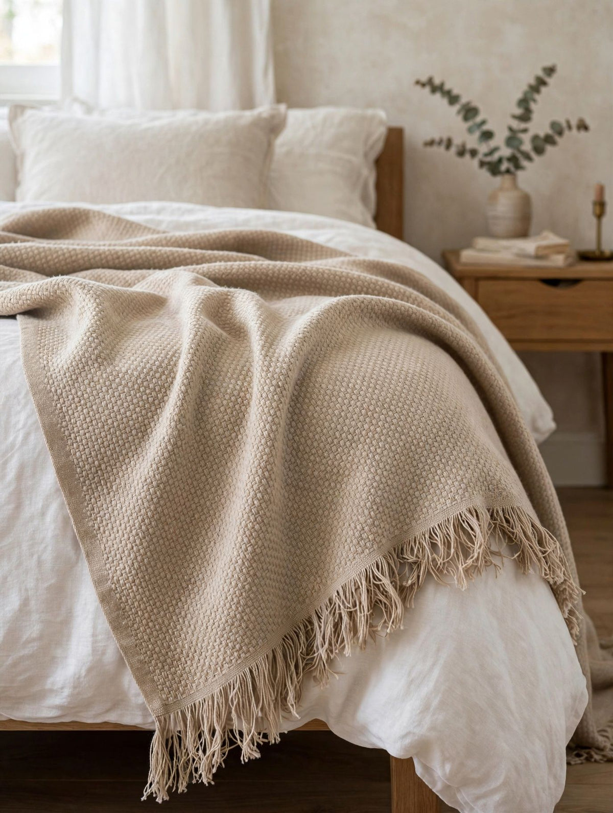 Sophy Egyptian Cotton Bed Throw