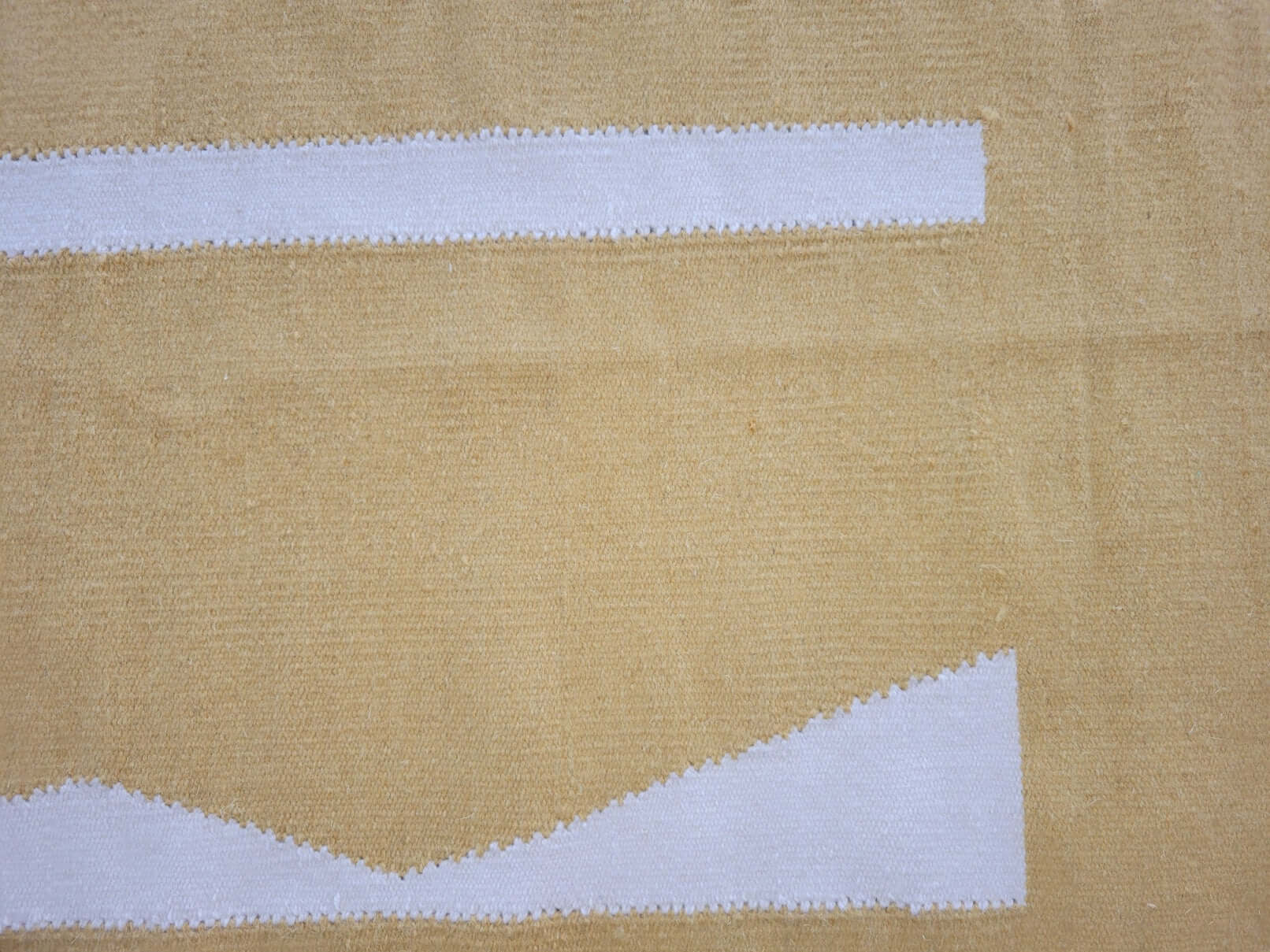tut yellow handwoven rug