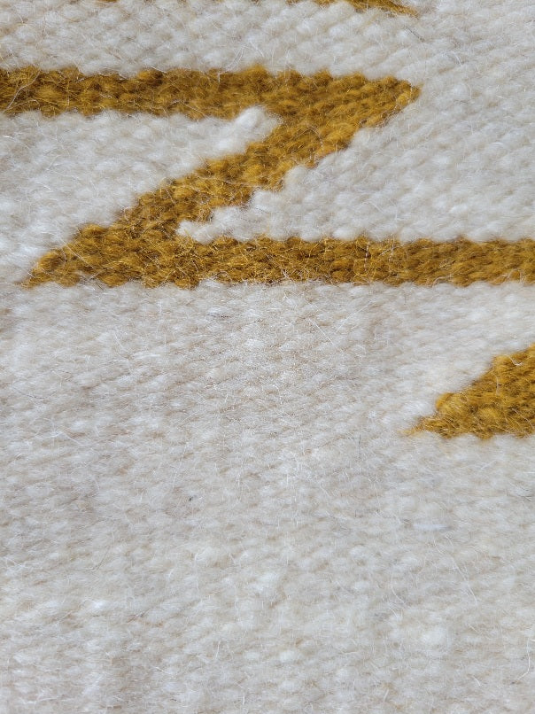 Agma wool throw pillow