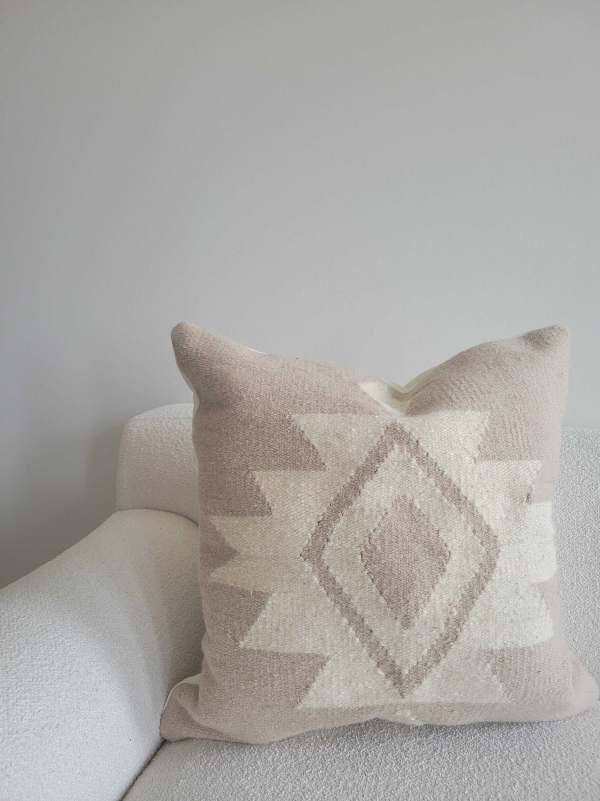 wool pillow cover