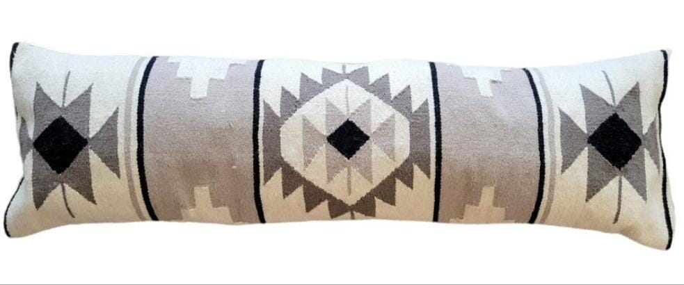 long wool lumbar pillow