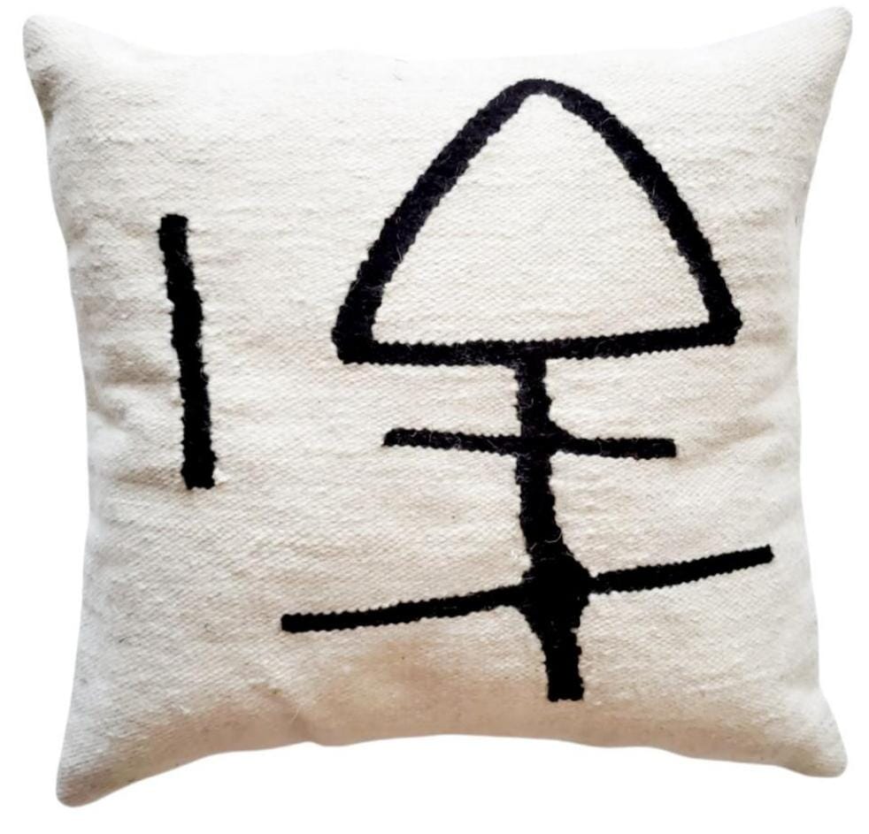black and white bohemian Pillows Canada