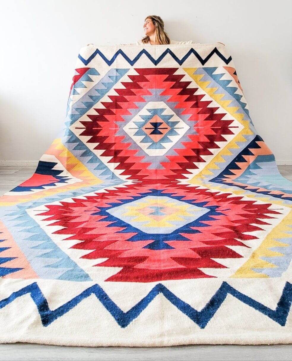 Luxor Handwoven Kilim Rug