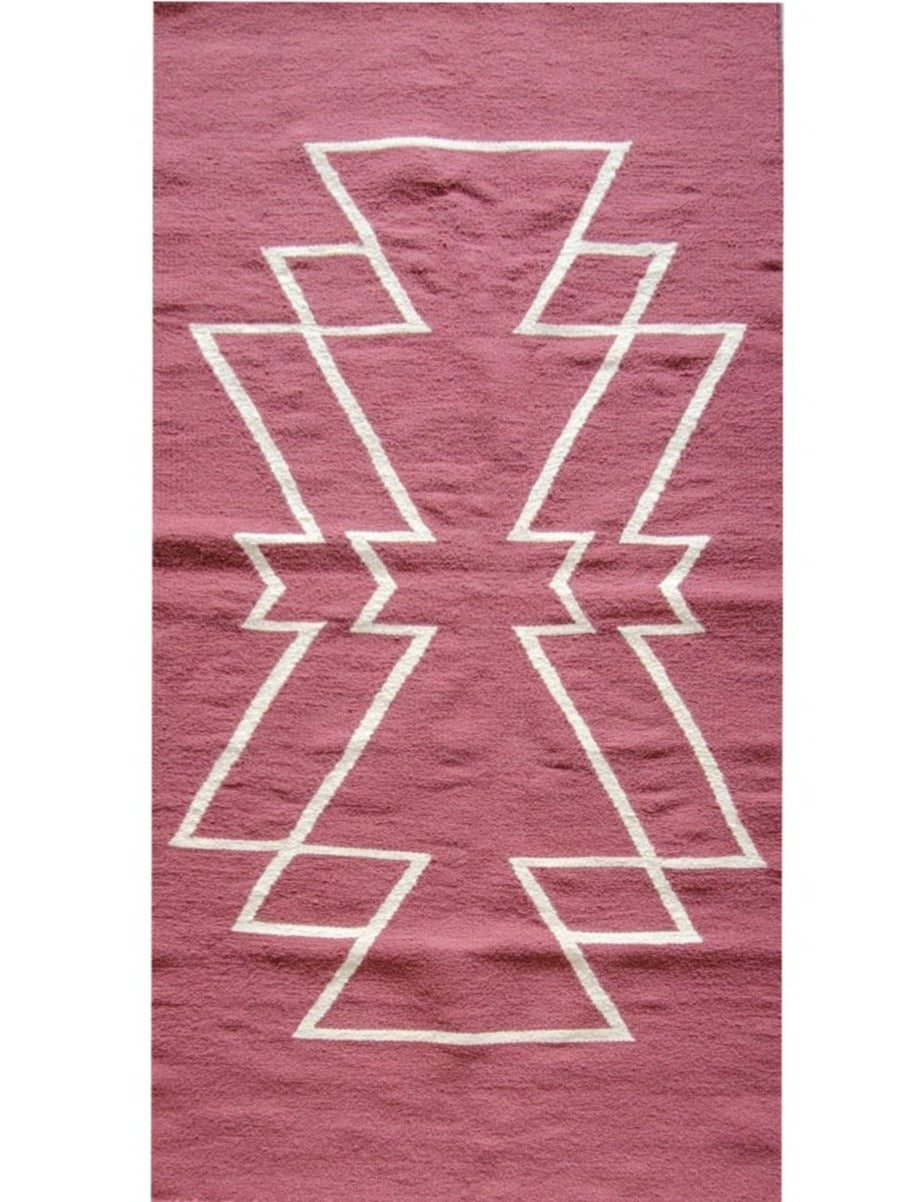 Mulberry Handwoven Kilim Rug