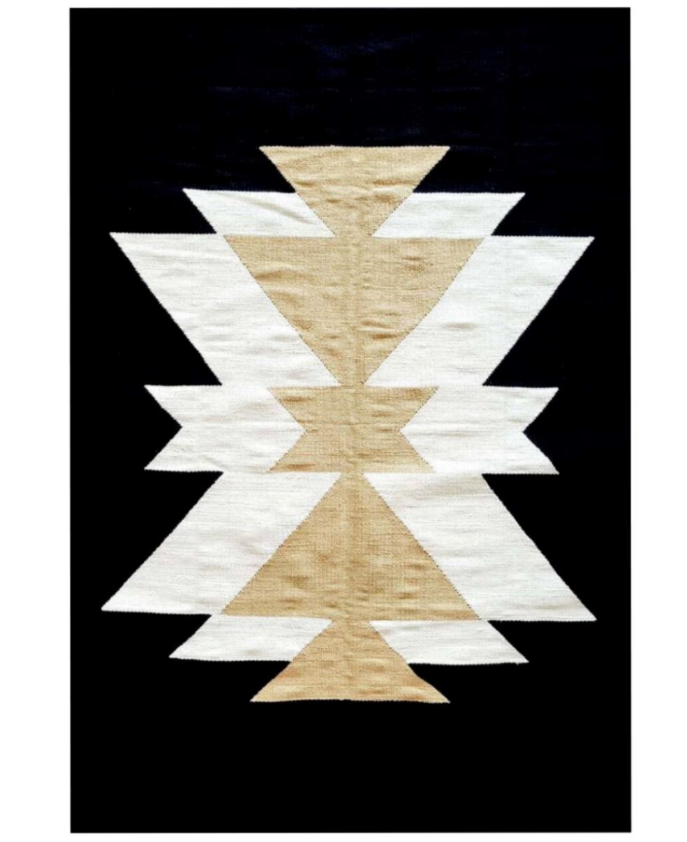 Royal Handwoven Rug | Black