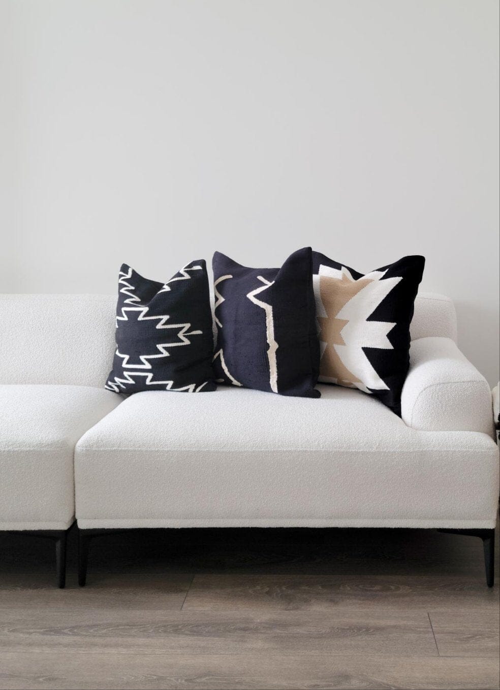 The Trio Set of Cotton Throw Pillows