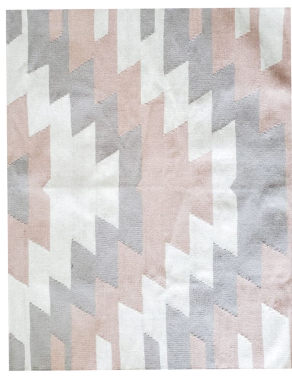 Verra Pink Handwoven Kilim Rug