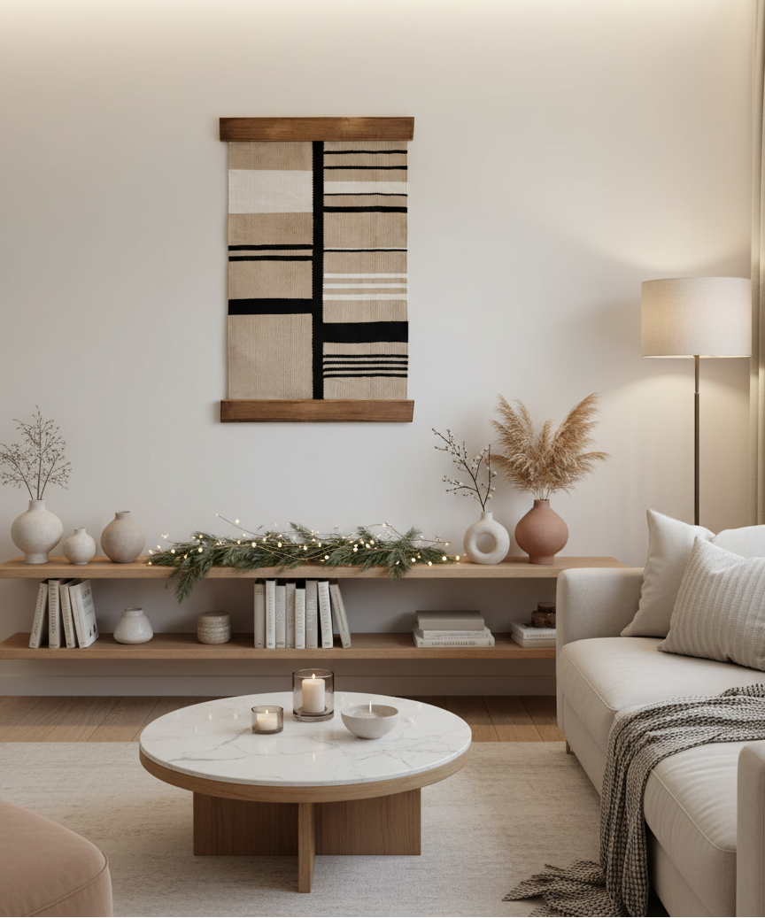 8 Modern Ways to Display a Hanging Wall Rug at Home