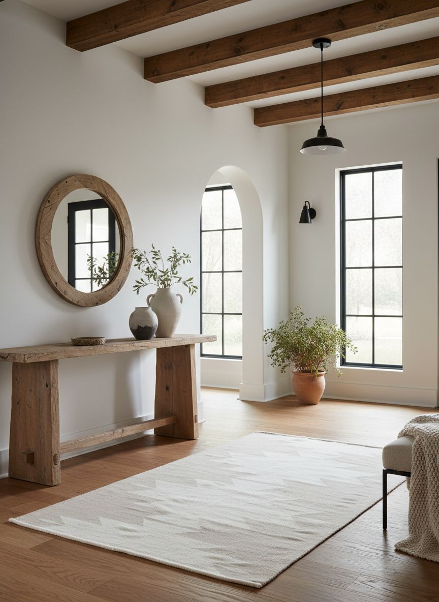 Beige Cleo Handmade Rug