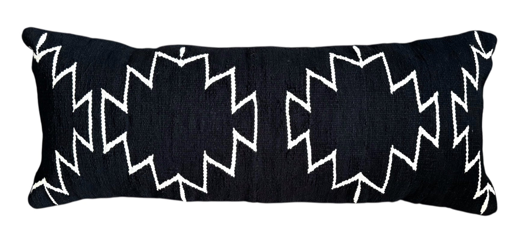 Black Cleo Lumbar Pillow