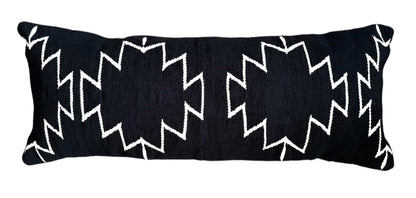 Black Cleo Lumbar Pillow