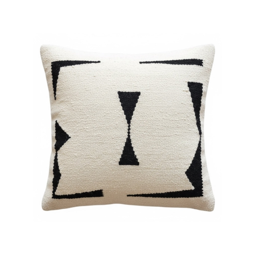 Tut Wool Throw Pillow