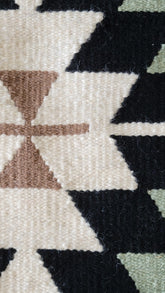 Green Handwoven Kilim Rug