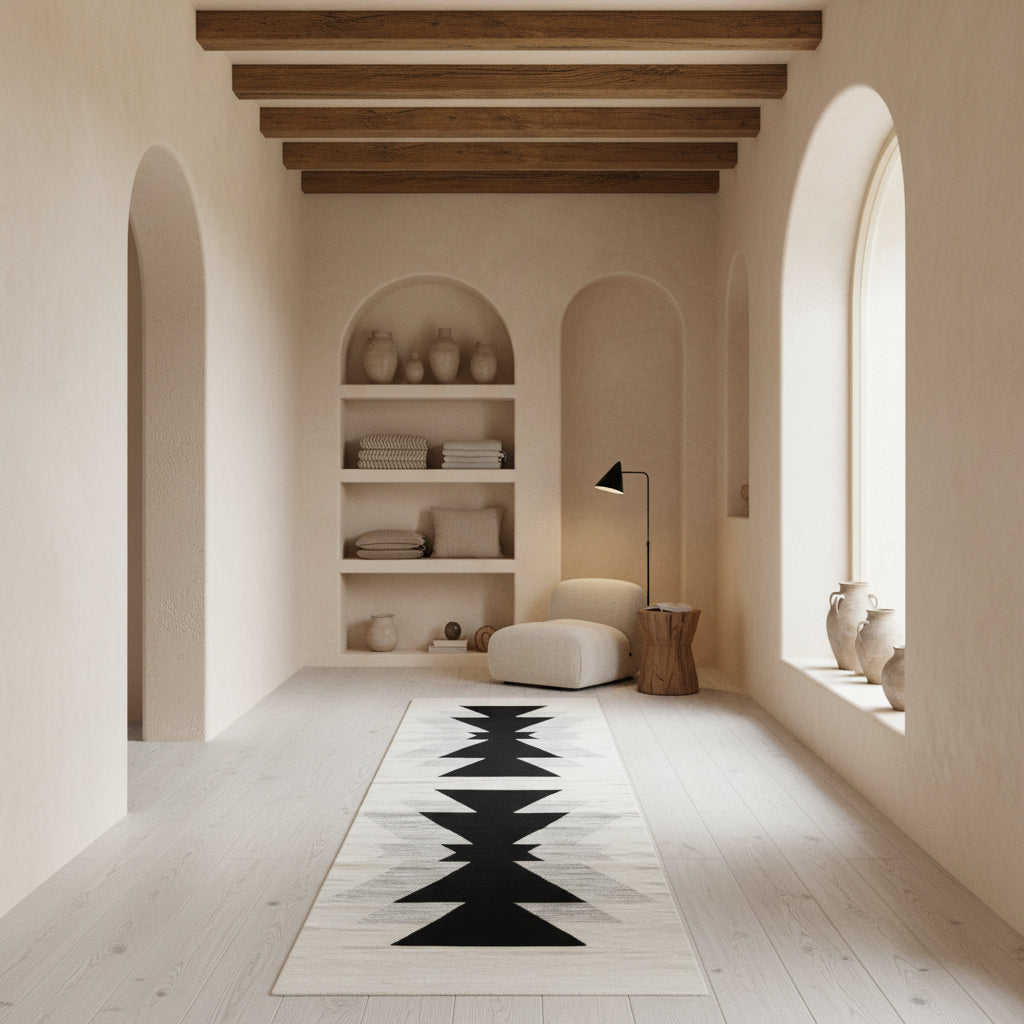 Royal Grey Handwoven Rug