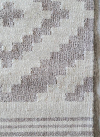 Ivory Handwoven Area Rug | Living room Dining room Bedroom Rug
