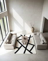 Kamilia Black & Cream Rug