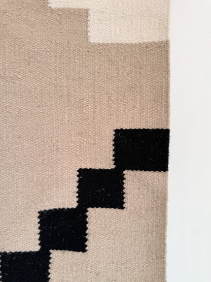 Kora Black &amp; Beige Wall Hanging