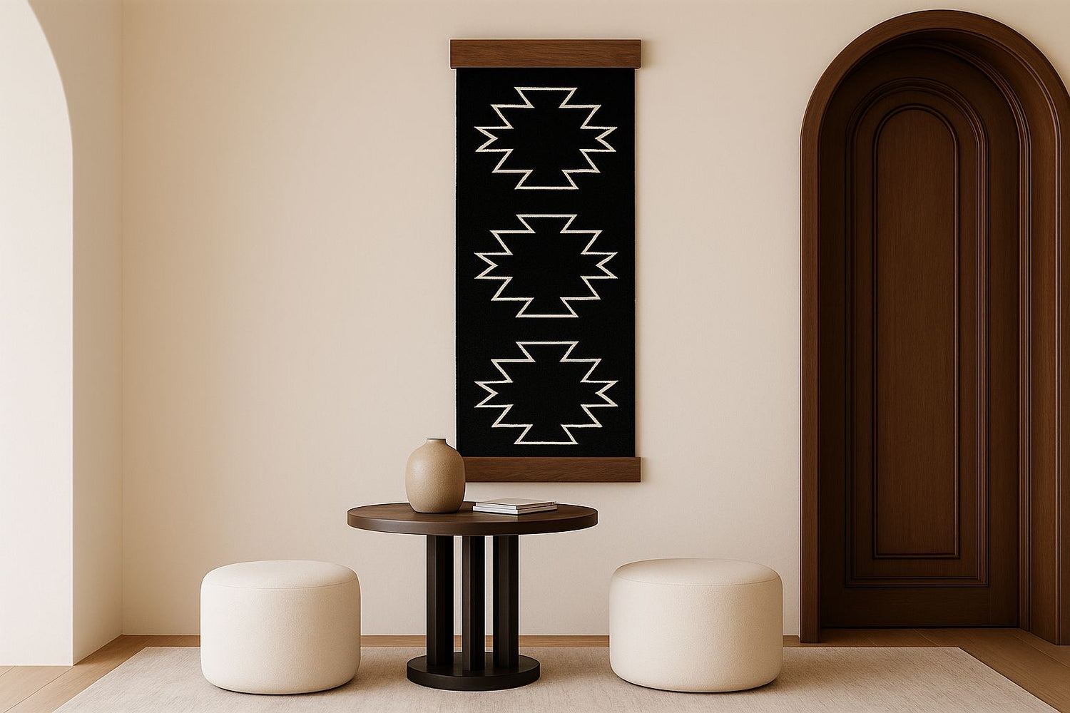 Cleo Black Wall Hanging