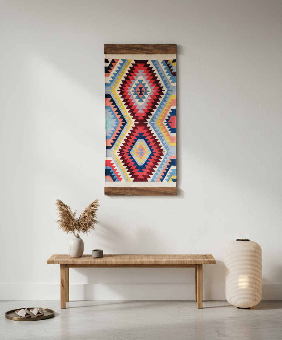 Luxor Colourful Rug Wall hanging
