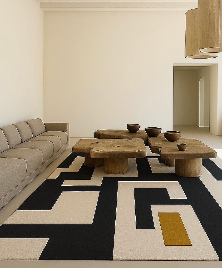 Maya Black Rug