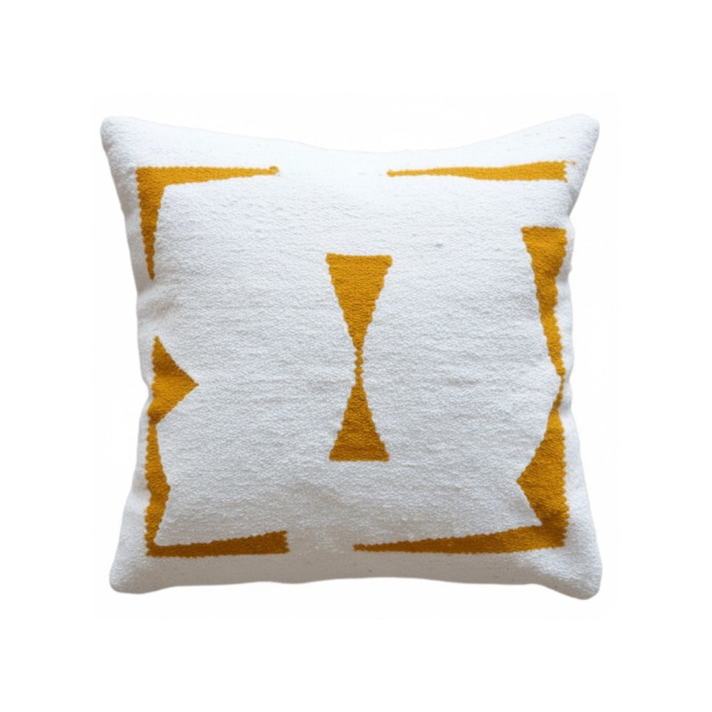 Tut Wool Throw Pillow