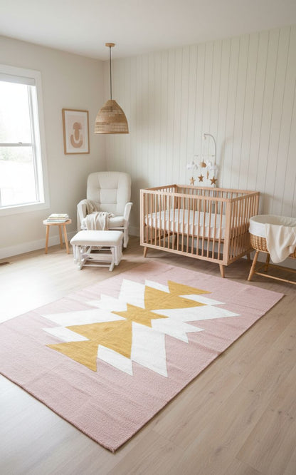 pink rug for girls bedroom