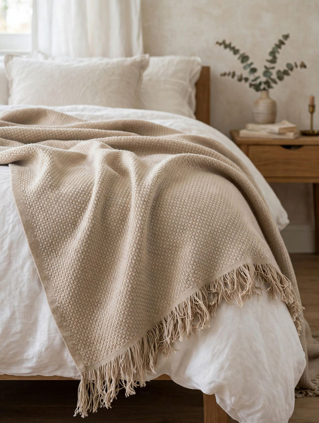 Sophy Egyptian Cotton Bed Throw
