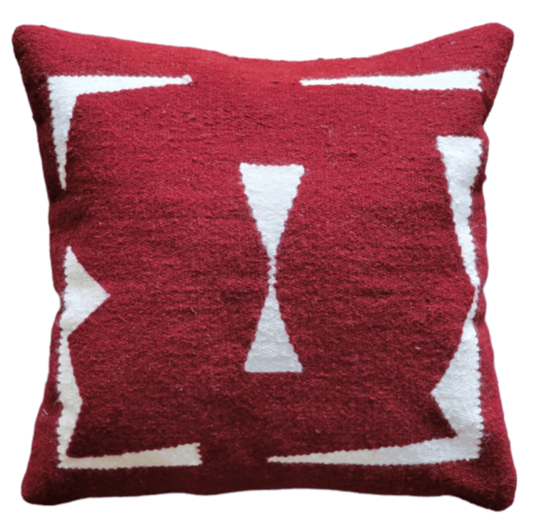 Throw Pillow Cover, Maroon