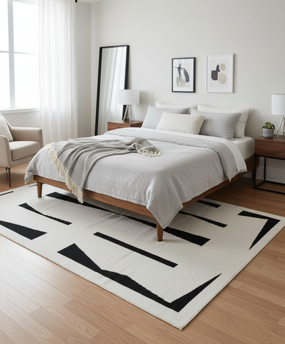 Tut Geometric Handwoven Area Rug