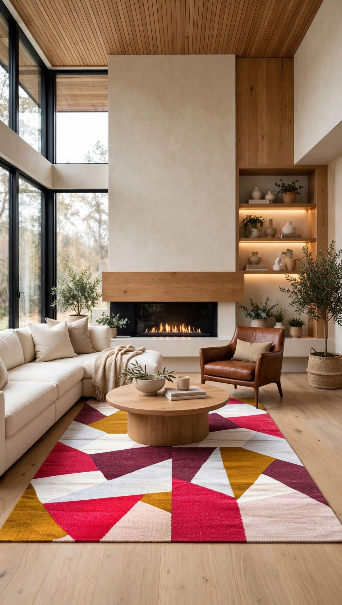 Vivid Kilim Rug