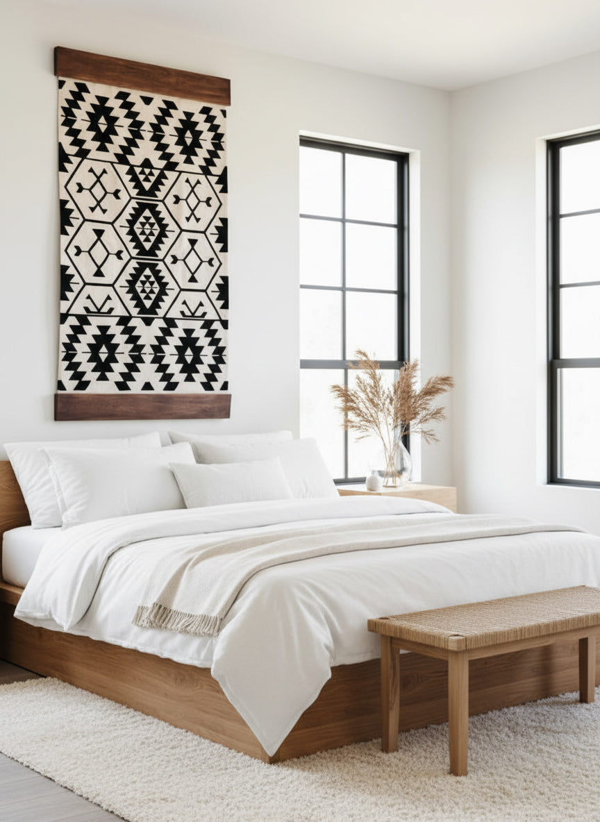 Black Western Wall Hanging