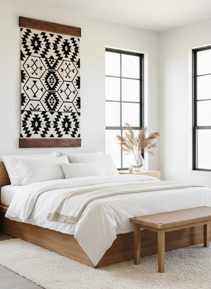 Black Western Wall Hanging