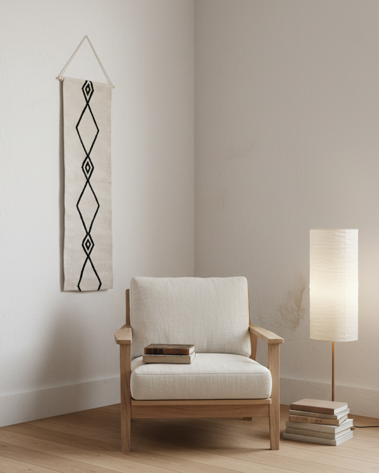 Diamonds Handwoven Wall Hanging