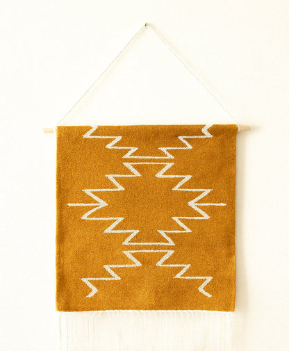 Yellow Cleo Mustard Wall Hanging
