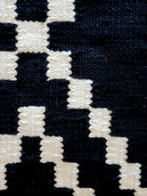 black cotton pillow cover