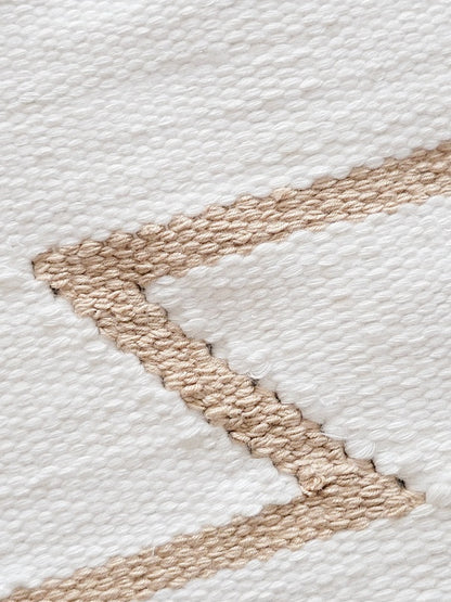 cotton white rug