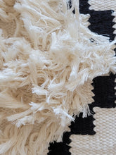 white fluffy pillow cover