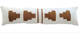 rustic long lumbar pillow