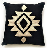 Black Throw Pillow