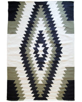 Ciara Handwoven Wool Kilim Area Rug